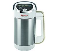 Moulinex Easy Soup - Batidora eléctrica con 5 programas automáticos, doble pared, capacidad 1,2 L, batidora sopa aterciopelada para mantenimiento en caliente, dispositivo de sopa