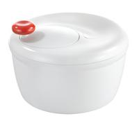 Moulinex Escurridor K10101 Escurridor para ensaladas y verduras con manivela, diseño Innovador con rejilla de evacuación de agua y bol-ensaladera, eficaz y fácil de usar con el asa de tirar