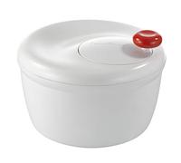 Moulinex Escurridor K10101 Escurridor para ensaladas y verduras con manivela, diseño Innovador con rejilla de evacuación de agua y bol-ensaladera, eficaz y fácil de usar con el asa de tirar