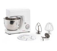 Moulinex Essential QA1501 - Robot de Reposteria 800W, para amasar y batir, 6 velocidades + función Pulse, Kit para Masas, varillas, vaso de 4,8 L antisalpicaduras