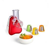 Moulinex DJ7535 cortador de verduras en espiral o rallador eléctrico Plástico Rojo