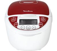 Moulinex Fuzzy LED - Robot de cocina de 750 W, 12 funciones, capacidad 5 L, panel control LED, fácil de usar, cocción inteligente, fácil limpieza, MK7051
