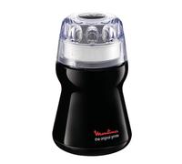 Moulinex Grinder AR110830, Molinillo de café de 180 W para 9 tazas , con capacidad de 50 g con mecanismo de funcionamiento a presión 1,2,3, color negro