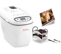 Moulinex OW6101 panificadora 1650 W Blanco, Gris