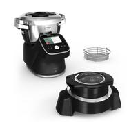 Moulinex i-Companion Touch Pro con extensión Air fryer, Capacidad 3L, 17 programas + 4 adicionales, Accesorios adicionales y aptos para lavavajillas, Negro