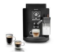 Moulinex Intensity Milk Cafetera Superautomática con Jarra de Leche 5 Bebidas Espumador de Leche Ajustable