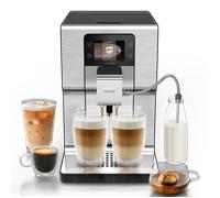 Moulinex Intuition Experience Hot&Cold, Cafetera Superautomática, Pantalla táctil , 30 Recetas, Jarra de leche, Plata