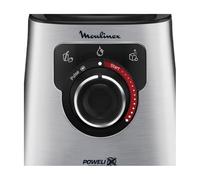 Moulinex - LM871D 1,5 L Batidora de vaso 1200 W Acero inoxidable, Gris