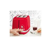 Moulinex LT300510 - Tostadora de 2 ranuras 850 W, color rojo