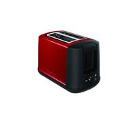 Moulinex LT340D11 2rebanada(s) 850W Rojo, Acero inoxidable - Tostador (2 rebanada(s), Rojo, Acero inoxidable, Giratorio, 850 W)