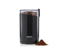 KRUPS Molinillo de Café Eléctrico, 200W, Cuchillas de Acero Inoxidable, Molido Rápido y Uniforme, Capacidad 75g, Fácil de Usar y Verter, Seguro y Versátil, F20342