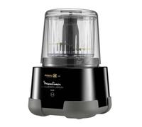 Moulinex Moulinette Ultimate 1-2-3, Picadora, 1000 W, Tecnología Powelix Life, Negra