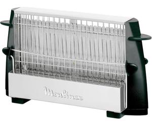 Moulinex Multipan, Tostador Clásico, Para 4 Rebanadas, Inox y negro | Potencia de 760 W, Botón ON/OFF, Asas seguras de toque frío, Fácil manejo, A15453