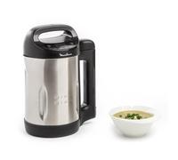Moulinex My daily soup, Sopera eléctrica, 1.2 L, 4 Programas Automáticos, 4 Cuchillas, Inox
