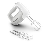 Moulinex Prep'Mix Batidora de varillas Amasadora 475 W 5 velocidades 2 varillas 2 ganchos de amasar Acero inoxidable Ergonómica