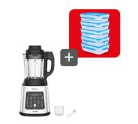 Moulinex Promo Pack Batch Cooking: Batidora Perfect Mix Cook + Herméticos