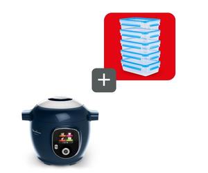 Moulinex Promo Pack Batch Cooking: Cookeo + Herméticos