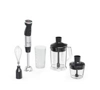 Batidora de mano Moulinex Quickchef+, cuchillas con tecnología Powelix, accesorio batidor picador XL 5 en 1, modo silencioso, 2velocidades variables, DD67L810