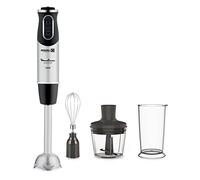 MOULINEX VARINHA 1000W 10VELOC+TURBO PE INOX C/PICADOR + BAT