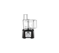 Moulinex Robot multifonction + 9 Accessoires Double Force Compact FP546811 multifunción Doble Fuerza, Acero Inoxidable 18/1337, 6 Velocidades, Multicolor