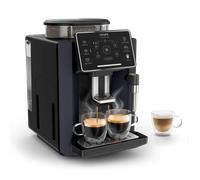 Moulinex Sensation, Cafetera Superautomática, Panel táctil, 5 recetas automáticas, Espumador de leche