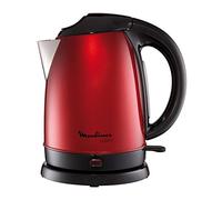 Moulinex Subito BY530530 Hervidor, 2400 W, Rojo Metálico