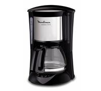 Moulinex Subito FG1508 - Cafetera de filtro 650 W de 0.6 L con función Auto-off y sistema antigoteo, color inox y negro