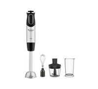 MOULINEX VARINHA 1000W 10VELOC+TURBO PE INOX C/PICADOR + BAT