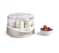 Moulinex Yogurtera YG231E - 7 tarrinas de 160 ml, sin BPA, apta para lavavajillas, programable 15 h