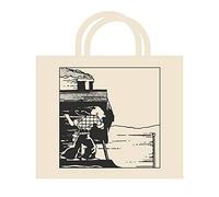 Moulinsart Bolsa Reutilizable Beige 100% algodón Tintín en el Tren 48x42x12cm (04188)