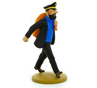 Moulinsart- Figura de Resina Haddock en Ruta, Color Negro y Azul, 12 cm (42188)