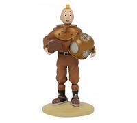 Moulinsart- Figura de Colección Tintín Buzo, Color marrón, 12 cm (42229)