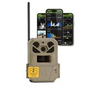 Moultrie Edge 2 Pro - Cámara de Rastro Celular - Conexión automática 4G LTE en Todo el país - Foto bajo Demanda de 40 MP - Video 1440P con Audio HD - Eliminación de Disparo Falso Ai - Rango de