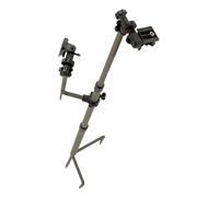 Moultrie Estaca móvil para cámaras de la Serie Edge - Soporte Universal roscado de 1/10.2 cm-20 para 2 Dispositivos, cámara y energía Solar