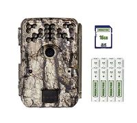 Moultrie Paquete de cámara Trail A900 (2020) | Baterías | Tarjeta SD de 16 MB | Corteza Blanca Moultrie (MCG-14001)