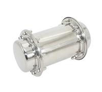 moumou Tiempo cápsula anticorrosión Impermeable cápsula de Acero Inoxidable Recipiente Resistente Lock Recipiente para el Futuro