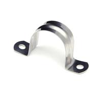 MOUMOUTEN Abrazadera rígida para conductos acero inoxidable 304, soporte en U con rosca M5, resistente para fontanería, automoción e industrial