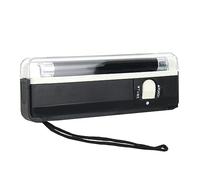 MOUMOUTEN Comprobador De Dinero UV, Comprobador De Billetes con Luz UV con Lámpara Larga Violeta 4WT5, Detector De Dinero Portátil para Detección De Billetes Falsos, Compacto Y Liviano