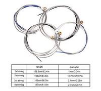 MOUMOUTEN Cuerda para contrabajo, cuerdas para contrabajo de acero IRIN Cuerda de alambre Accesorio para instrumentos musicales profesionales