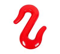 MOUMOUTEN Gancho Tipo S,Diseño en Forma de S para Cargas de 2 Toneladas para la Elevación de Transporte de Objetos Fijados de Forma Segura