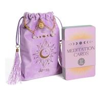 Mouna Mind 52 tarjetas de atención plena, alivio de la ansiedad y cuidado personal, ejercicios de atención plena para aliviar el estrés