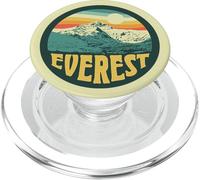 Mount Everest Himalayan Landmark - Vintage 80s Graphic PopSockets PopGrip para MagSafe