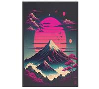 Mount Fuji Puzzle Games for Adults Y Niños - for Creativity And Mindfulness - Challenging Jigsaw Puzzles 1000 Piezas for Family 78×53cm