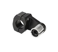 Mount Handle Clamp Montaje Manillar Abrazaderas Barra 22mm Y 28mm Para Motocicleta Elevadores Manillar Elevado Abrazadera Elevadora Montaje Negro Y Plateado Accesorios Motocross(Black 1 PCS)