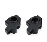 Mount Handle Clamp Montaje Manillar Para Para FZ6 Para Fazer Para FZS 600 2004-2009 22mm 7/8 Manillar Compensado Para Motocicleta Elevadores Montaje Extensión Movida(Matte Silver)