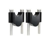 Mount Handle Clamp Para BMW R1200gs Elevador Manillar Motocicleta Abrazadera Montaje Barra 28mm 1 1/8 "22mm 7/8" Alzas Manillar(22mm Black)