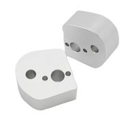 Mount Handle Clamp Para Yamaha Para FJR1300 Para FJR 1300 2006-2020 Accesorios Motocicleta Montaje Abrazadera Elevador Manillar Alzas Manillar(Silver)