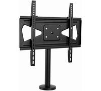 Mount-It! Soporte de TV atornillable | Soporte de Mesa Resistente para Pantallas de 32 a 55 Pulgadas | Soporte VESA para TV de Escritorio con pivote | Acero, Negro