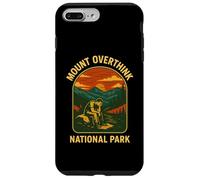 Mount Overthink Parque Nacional Retro Ansiedad y Pensamiento excesivo Carcasa para iPhone 7 Plus/8 Plus