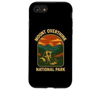 Mount Overthink Parque Nacional Retro Ansiedad y Pensamiento excesivo Carcasa para iPhone SE (2020) / 7/8